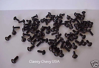 100 CLUTCH HEAD interior screws NEW 1934 1936 1938 1940 1941 1946 Chevy Truck - Image 1 of 2