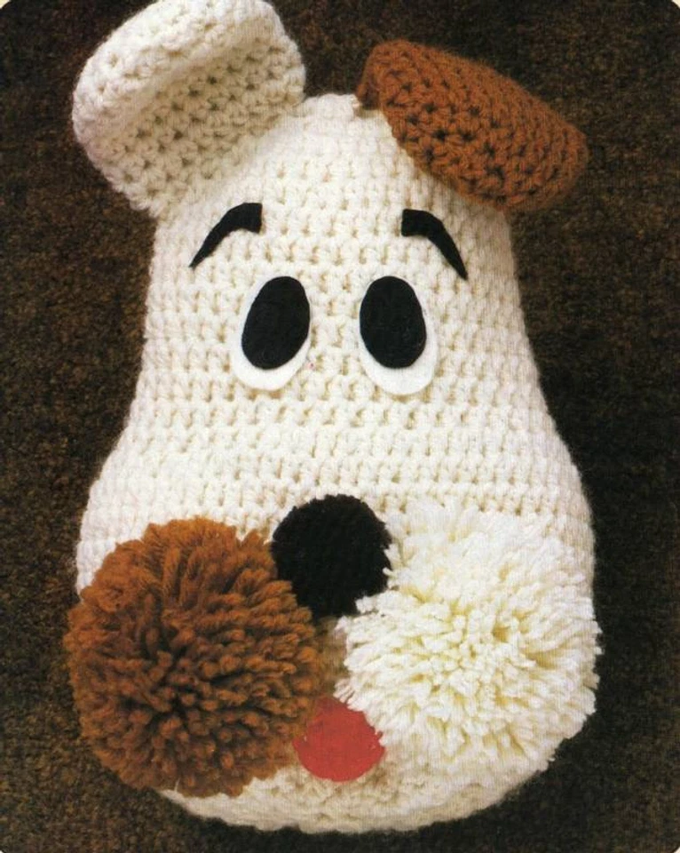 CUTE Puppy PJ Bag/Toy/ Crochet Pattern INSTRUCTIONS ONLY - Image 1 of 1