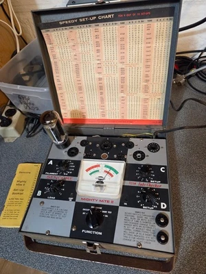 Probador comprobador de tubo Sencore TC114 Mighty Mite II Foto 1 de 4