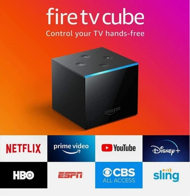 🔥 Amazon Fire TV Cube 4K UHD Media Streamer (BRAND NEW FACTORY SEALED) 🔥 - Image 1 of 4