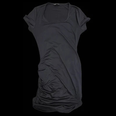 Chic Me Bodycon Black Dress Womens Sz Large - Back Slit & Ruched - Image 1 of 4