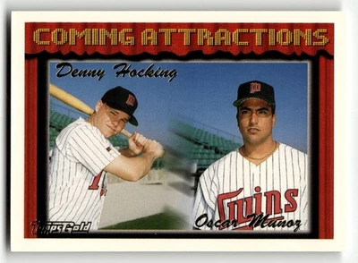 1994 Topps GOLD Denny Hocking Oscar Munoz #771 RC Twins FACTORY SET FRESH! - Image 1 of 2