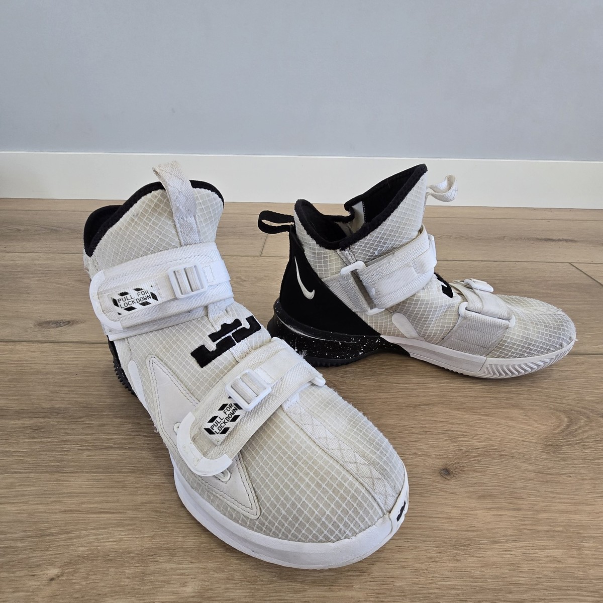 Nike LeBron Soldier 13 SFG TB White Black for Sale Nike LeBron Soldier 13 SFG TB White Black for Sale