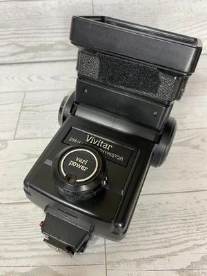 Vivitar 285HV Zoom Thyristor Vari Power Flash - Image 1 of 4