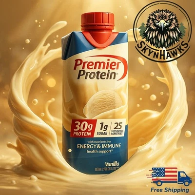 Premier 30g Protein Plus Energy and Immune Support Shakes 11 fl oz (18-packs) - Image 1 of 4