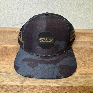 Titleist Women's Folds of Honor Boardwalk Rope Black/Camo Snapback Hat NEW - Picture 1 of 8