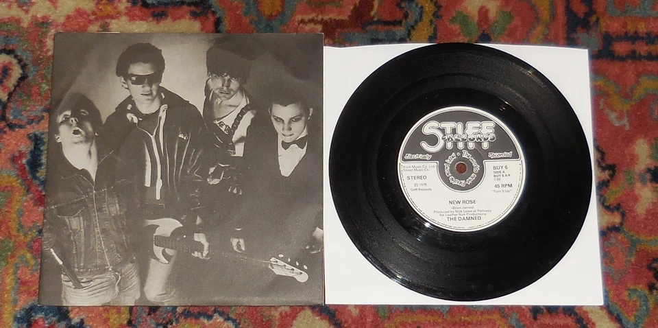 THE DAMNED - NEW ROSE/HELP 7" - 1979 - STIFF BUY 6 - HIGH GRADE - LOOK! - Image 1 of 1
