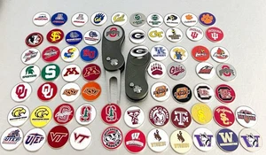 NCAA Switchblade GOLF DIVOT REPAIR TOOL Gray + Ballmark KENTUCKY WILDCATS UK - Picture 1 of 1