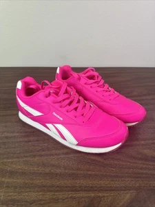 Reebok Classic Pink White Women’s 6  Trainers Sneakers Shoes OG - Picture 1 of 19