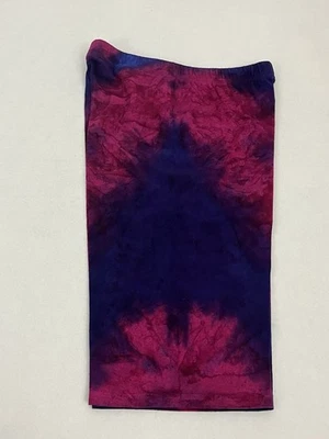 Pantalones Cortos De Colección Gold's Gym Adulto M Bicicleta Algodón Lycra 8" Entrepierna Tie Dye Foto 1 de 4