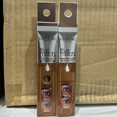 L’Oreal True Match Eye Cream in a Concealer Shade 10 Deep 0.33oz – Lot of 2 - Image 1 of 3