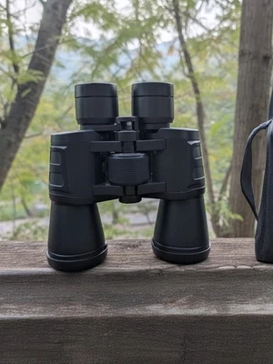 100x180 Hunting Binoculars New With Carrying/Storage Case With Strap - Image 1 of 4