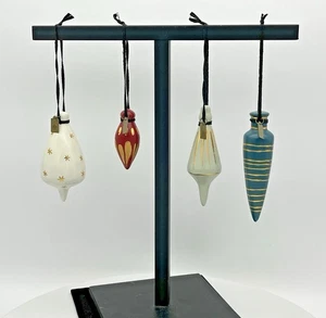 Magnolia Hearth & Hand Ornaments Stoneware 4 pc Set in Box Retired - Picture 1 of 5