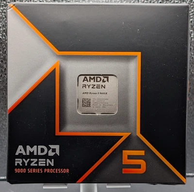 Procesador AMD Ryzen 5 9600X - Ryzen 5 serie 9000 ~ parte # 100-100001405WOF (NUEVO) Foto 1 de 4