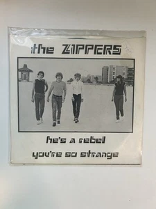The ZIPPERS He's A Rebel 1977 USA PUNK POWER POP 45 Back Door Man - Picture 1 of 4