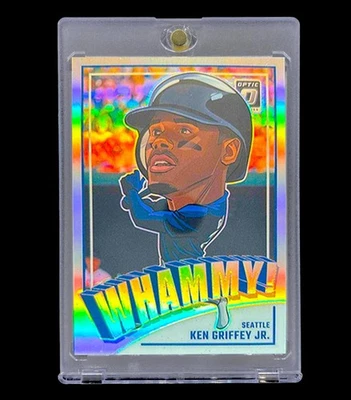 KEN GRIFFEY JR. REFRACTOR RARO PLATA HOLO DIBUJOS ANIMADOS SSP No Automático - MARINEROS Foto 1 de 4