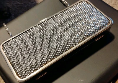 Bolso de mano con lentejuelas brillo correa de cadena 6x3x2 noche vacaciones año nuevo Foto 1 de 4