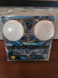 Perillas de puerta de porcelana para cama y baño Gainsborough - Imagen 1 de 2