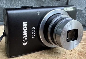 Canon IXUS 132 Schwarz - Kompakte Digitalkamera / 16 MP / Getestet - Bild 1 von 13