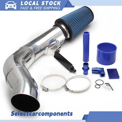 For Ford F250 6.0L V8 Powerstroke Diesel 2003-2007 Oiled Cold Air Intake Kit Set Foto 1 de 4