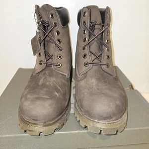 Stivali Timberland 6 pollici premium marrone scuro da uomo impermeabili da combattimento taglia 11 - Foto 1 di 5