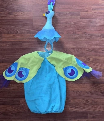 Костюм птицы ПАВЛИНА Pottery Barn Kids для девочек мальчиков детский размер 4-6 - Изображение 1 из 4