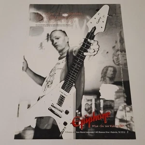 Chris Ballew (The Presidents of The United States of America) Epiphone Ad - Picture 1 of 1