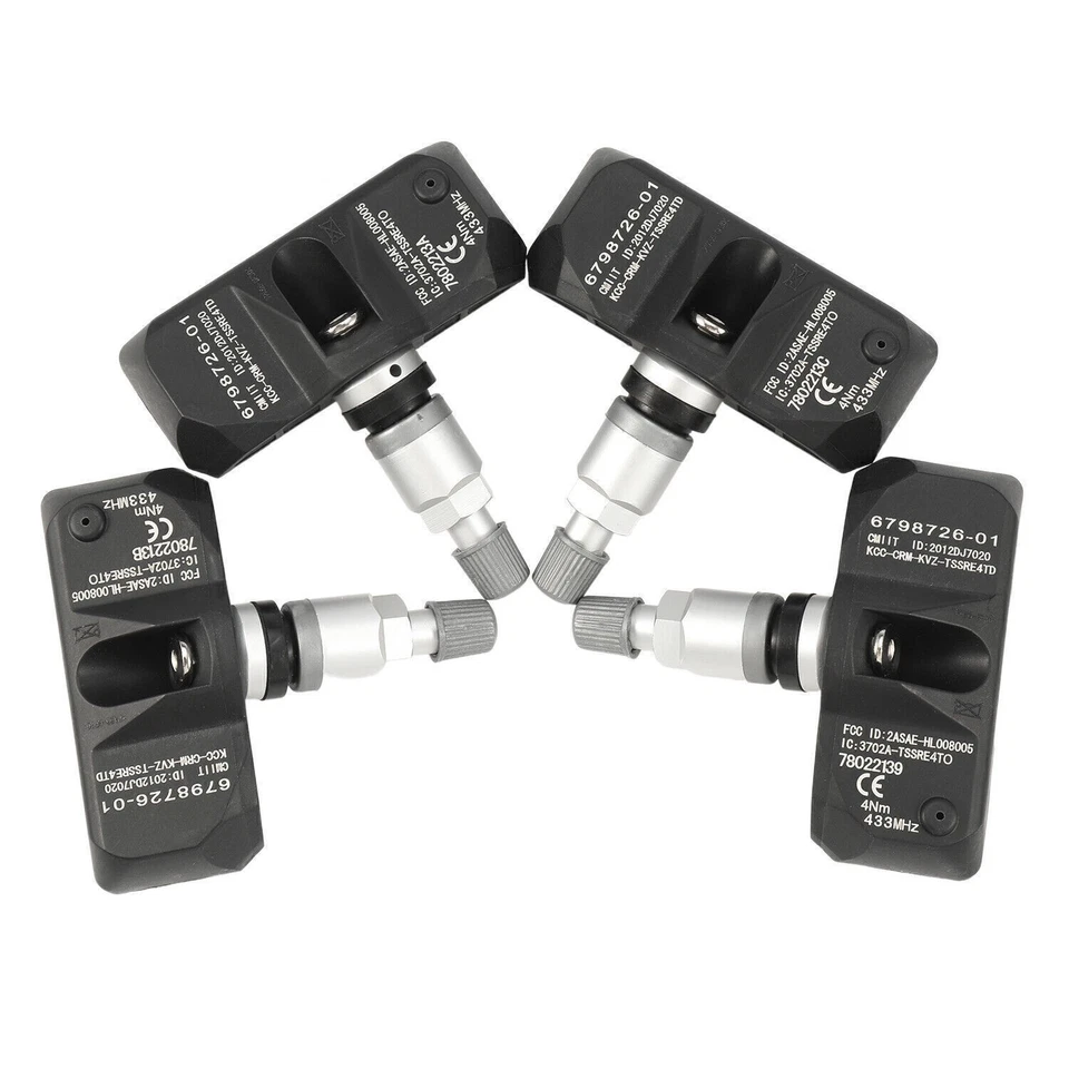 Sensor de monitoreo de presión de neumáticos 4X TPMS OEM TPM109A 36236798726 para EE. UU. Foto 1 de 4