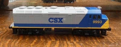 Walthers HO Scale CSX # 9993 Diesel Powered Locomotive Train. Not Tested. - Image 1 of 4