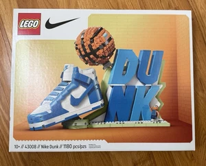 Lego Nike Dunk Shoe (43008) 1,180 Pcs. (2025) Factory Sealed FREE SHIPPING - NEW - Picture 1 of 6