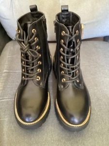 New Look Black Ankle Boots Size 4 New With Tags - Picture 1 of 4