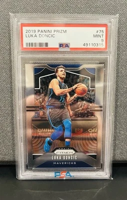 Panini Prizm Luka Doncic #75 2019 PSA 9 Foto 1 de 2