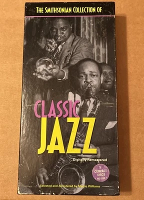 The Smithsonian Collection of Classic Jazz, 5 CD-Box Set, Digitally Remastered - Image 1 of 4