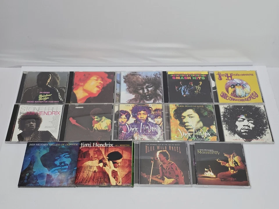 Jimi Hendrix CD Lot Electric Ladyland Band Gypsies Radio One Blues Voodoo Child - Image 1 of 4