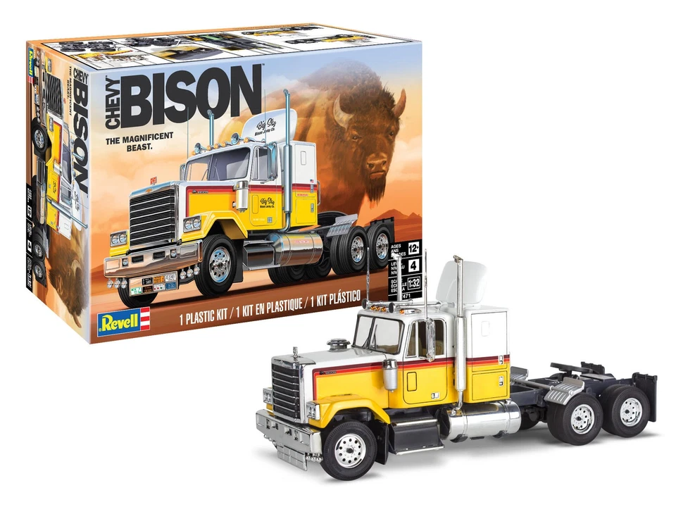 17471 LKW Truck '78 Chevy® Bison™ Revell Modellbausatz 1:32 - Bild 1 von 1