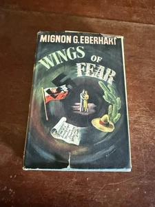 WINGS OF FEAR  MIGNON G EBERHART 1945 RANDOM HOUSE FIRST ED DJ Very Good - Bild 1 von 12