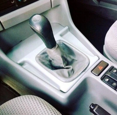 BMW E34 M5 Style Shift Surround GREY LEFT Hand Drive Manual abs plastic - Image 1 of 3