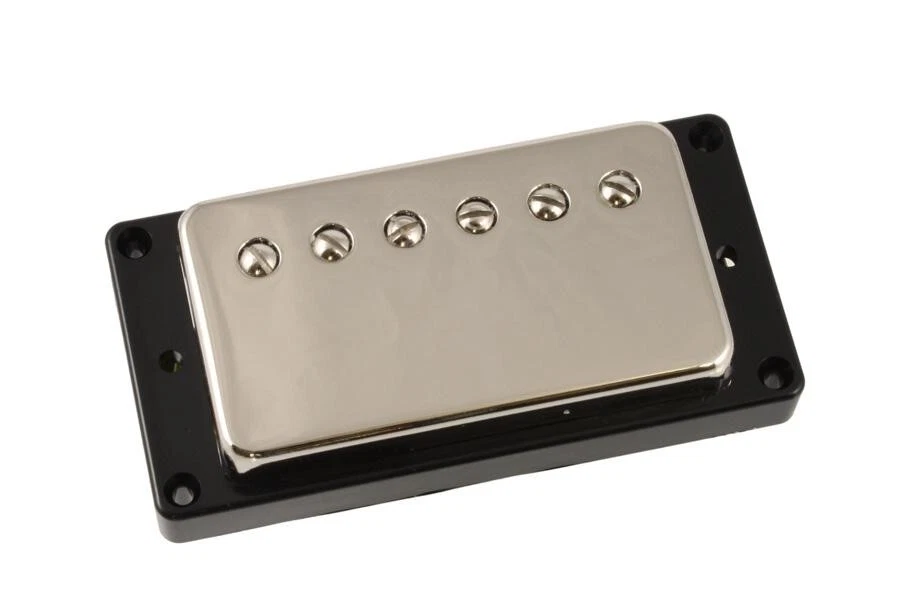 NEW - Humbucking Pickup With Cover - NICKEL, #PU-0409-001 - Image 1 of 1