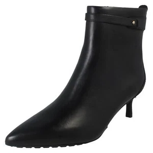 Mujer Clarks ' Adela Dar Cuerda ' Elegante en Punta de Tacón Botines Piel - D - Imagen 1 de 18