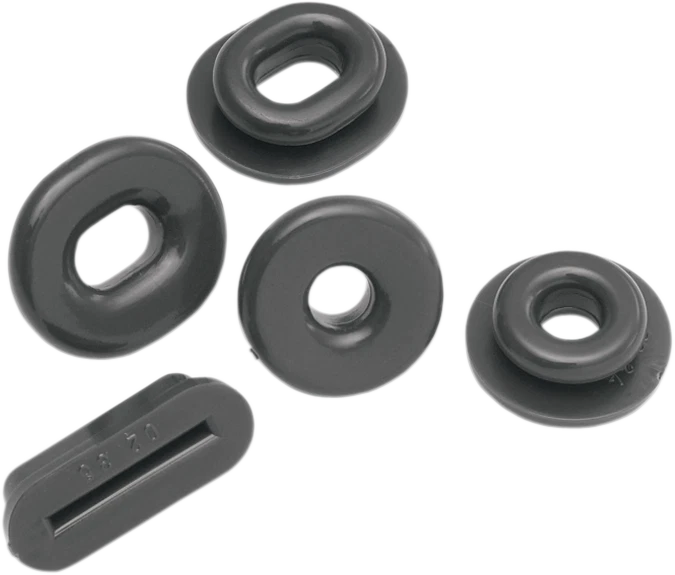 Ojales de carenado cromados Show - Juego de cinco 52-691 Foto 1 de 1