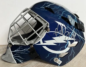 Andrei Vasilevskiy Autographed Signed TAMPA BAY LIGHTNING F/S Helmet Beckett COA - Picture 1 of 4