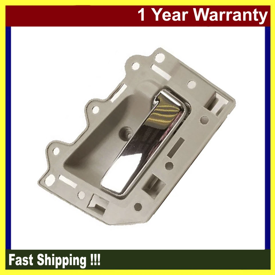 Front Right Inner Door Handle For 2005-2011 Jeep Tan Beige Chrome Bolt BJ0002-NS - Image 1 of 4