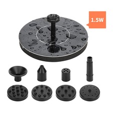 Solar Water Pump Pool Pond Fountain Bird Bath Water Pump Garden Decor Pump