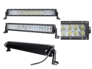 Barra luminosa led 120W barra luminosa faro lavoro fuoristrada 54cm 12V/24V - Foto 1 di 14