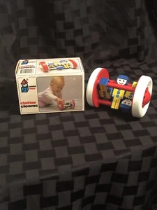 Ambi Toys Clatter Clowns Vintage Toy Wheel A Bell Holland 6 Months - Picture 1 of 5