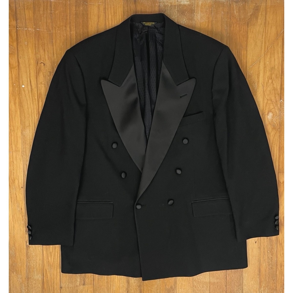 ジャケット・アウター 30s Special Vintage Double Breasted JKT 40's] Swedish Vintage Double Breasted Leather Jacket