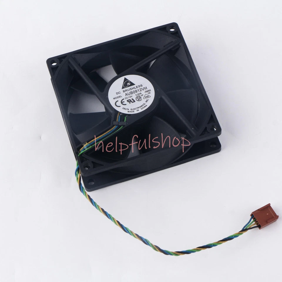 ONE Delta AUB0912VH AUB0912VH DC12V 0.60A 92mm 4 PIN Fan new - Image 1 of 1
