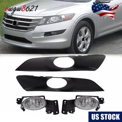 Faro antiniebla parachoques delantero con bisel para Honda Accord Crosstour 3,5 L 2010-2012 Foto 1 de 4