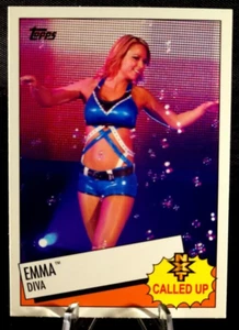 2015 Topps Heritage WWE EMMA #22 - ROOKIE - NXT CALL UP - FREE SHIPPING - Picture 1 of 2