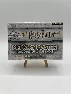Harry Potter Memory Master A Card Game You’ll Never Forget Ages 6+ 4 Players New - Image 1 of 3